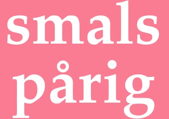 Synonym smalspårig