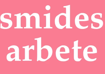 Synonym smidesarbete
