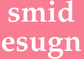 Synonym smidesugn