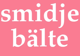 Synonym smidjebälte