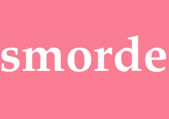 Synonym smorde