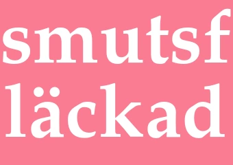 Synonym smutsfläckad