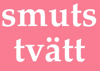 Synonym smutstvätt