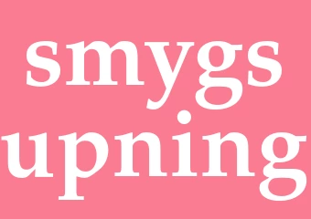 Synonym smygsupning