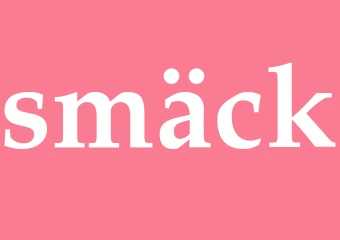 Synonym smäck