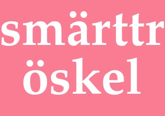 Synonym smärttröskel