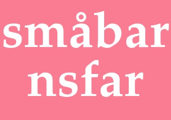 Synonym småbarnsfar