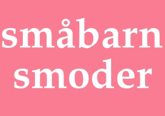 Synonym småbarnsmoder