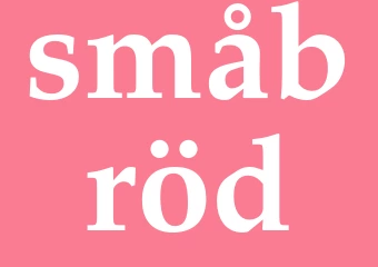 Synonym småbröd