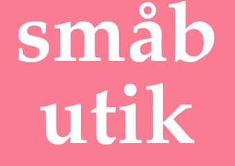 Synonym småbutik