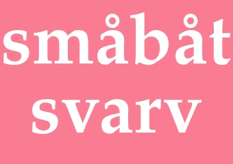 Synonym småbåtsvarv