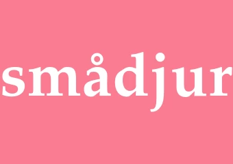 Synonym smådjur