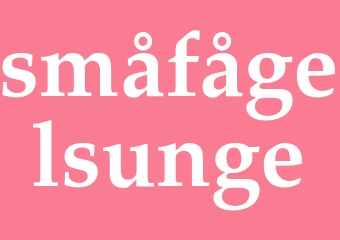 Synonym småfågelsunge