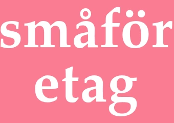 Synonym småföretag