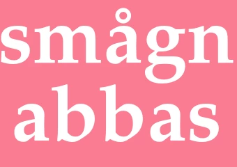 Synonym smågnabbas