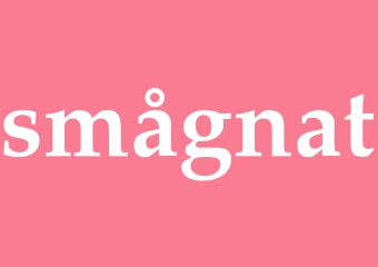 Synonym smågnat