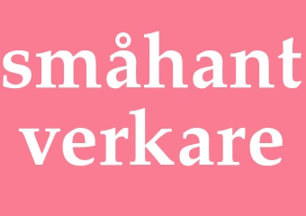 Synonym småhantverkare