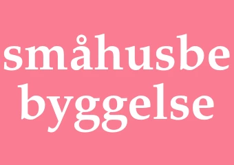 Synonym småhusbebyggelse