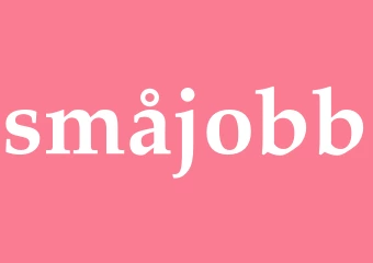 Synonym småjobb
