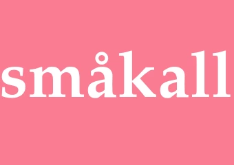Synonym småkall