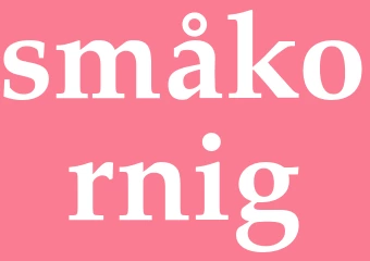 Synonym småkornig