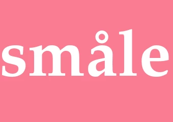 Synonym småle