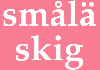 Synonym småläskig