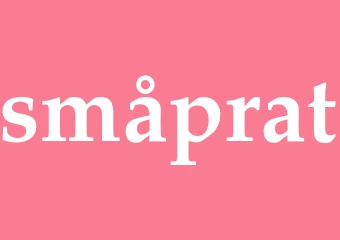 Synonym småprat