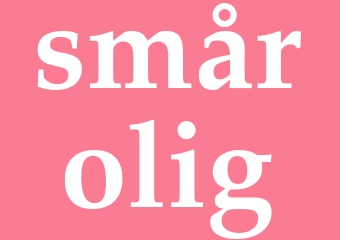 Synonym smårolig