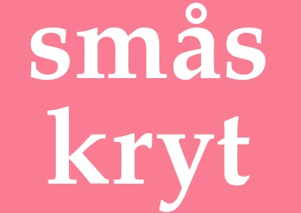 Synonym småskryt
