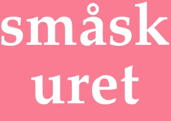 Synonym småskuret