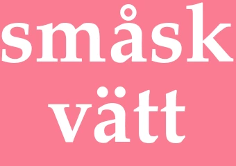 Synonym småskvätt