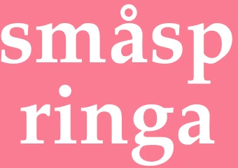 Synonym småspringa
