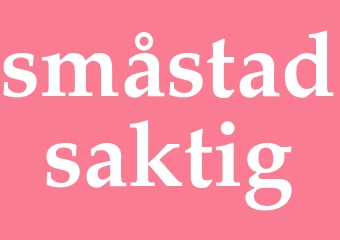 Synonym småstadsaktig