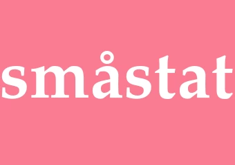 Synonym småstat