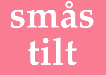 Synonym småstilt