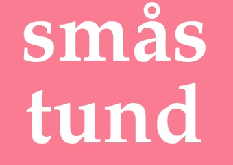 Synonym småstund