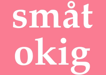 Synonym småtokig