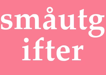 Synonym småutgifter