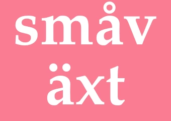 Synonym småväxt