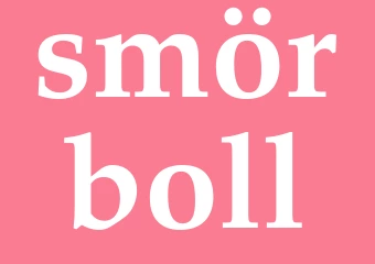 Synonym smörboll
