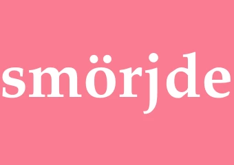 Synonym smörjde