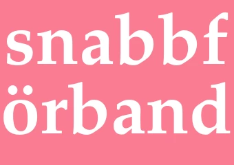 Synonym snabbförband