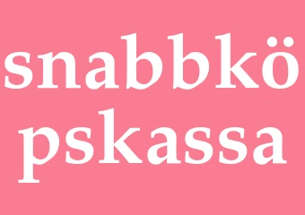 Synonym snabbköpskassa