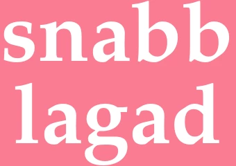 Synonym snabblagad