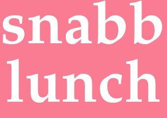 Synonym snabblunch
