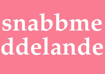Synonym snabbmeddelande