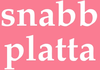 Synonym snabbplatta