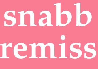 Synonym snabbremiss