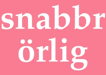 Synonym snabbrörlig